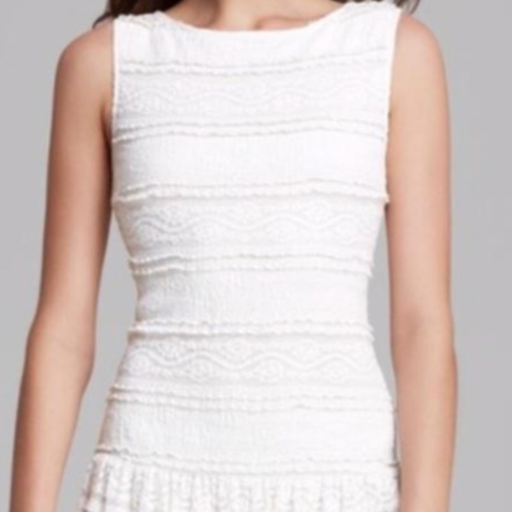 PERFECT for the Bride-to-Be SHOWER lace dress by Alice & Olivia.  NEW with Tags